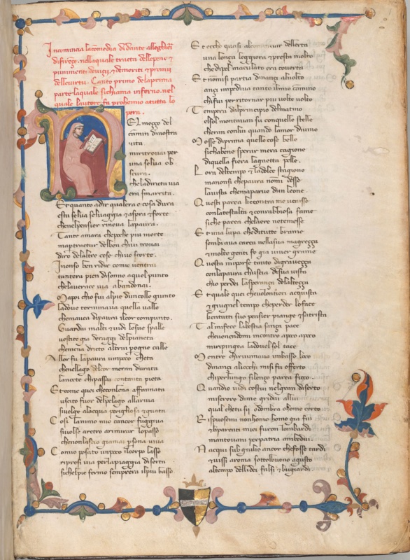 Illustrated Copies of the Divina Commedia